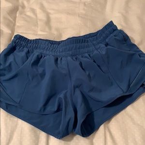blue lulu hotty hot shorts size 8 never worn